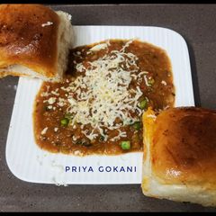 A picture of Cheese Pav Bhaji - First post of 2023.