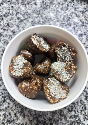 Una foto de Trufas de Avena