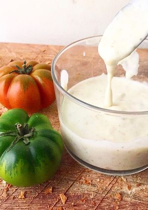 A picture of Vegetarian Caesar Salad Dressing.