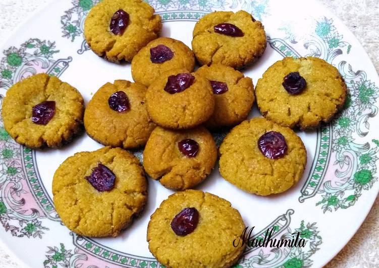 Recipe of Quick Wheatflour (atta) Cookies