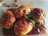 Telur balado pedas manis