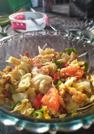 Foto resep Tumis kol toge telur