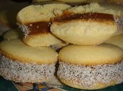 Una foto de alfajor de maicena
