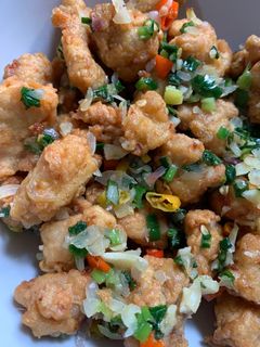 Foto resep Ayam tepung cabe garam