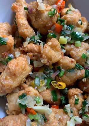 Foto resep Ayam tepung cabe garam