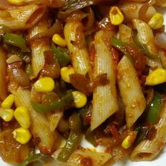 A picture of Chinese Penni pasta.
