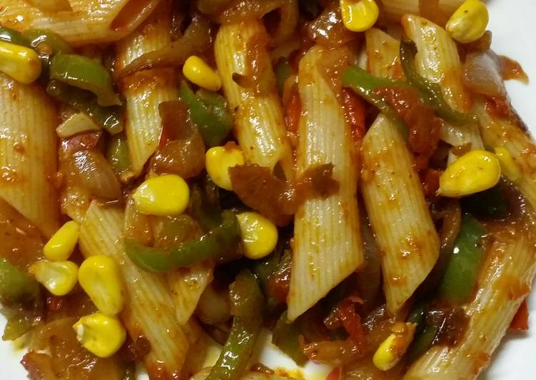 Easiest Way to Make Any-night-of-the-week Chinese Penni pasta