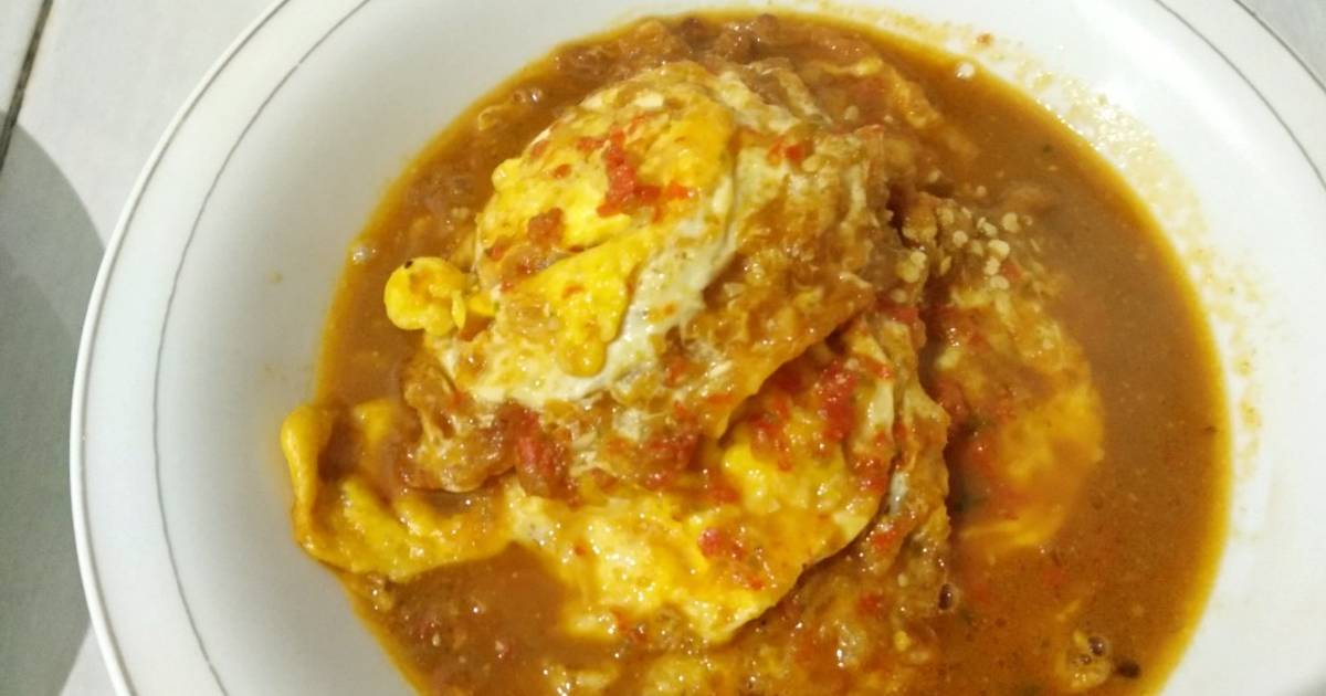 109 resep  telur bumbu rujak enak dan sederhana Cookpad