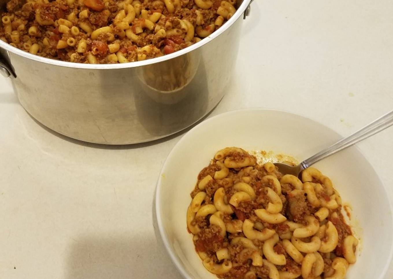 Quick and easy gulash