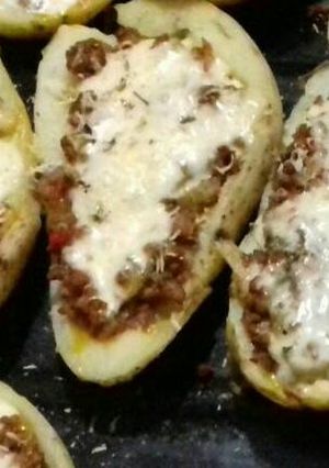 Una foto de Papas rellenas
