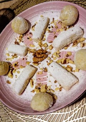Diós teasütemény recept fotója