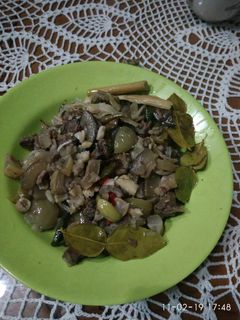 Foto resep Ongseng kikil cabe ijo