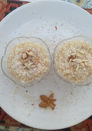 A picture of Almond Sheera.
