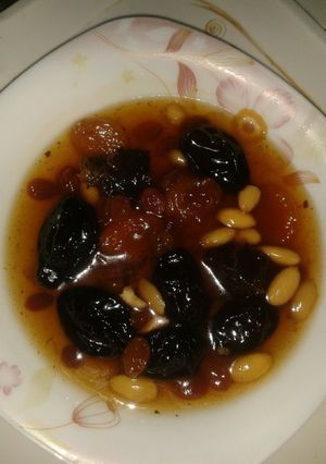 صورة لوصفة طاجين لحم الحلو