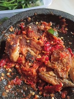 Foto resep Penyet ikan panggang