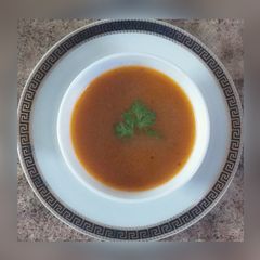 A picture of Vegetable shorba.