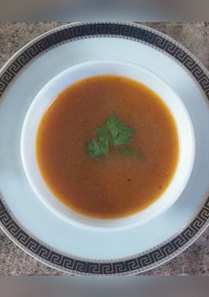 A picture of Vegetable shorba.