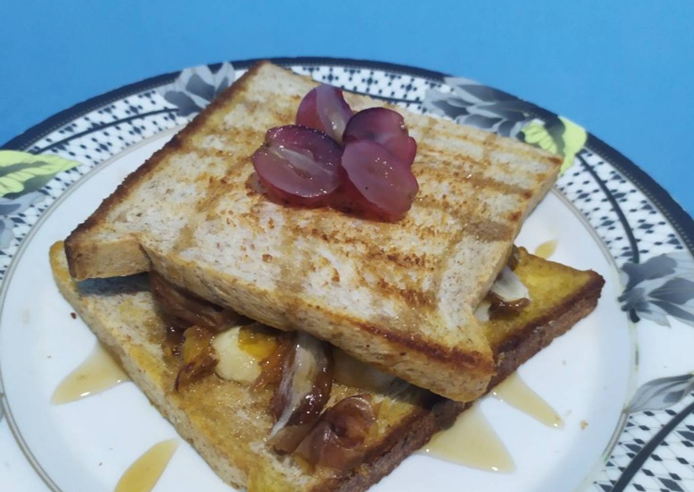 Roti Bakar Kurma Pisang