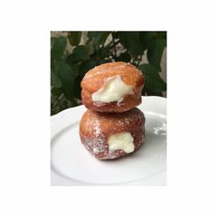 A picture of Custard-filled Donut.