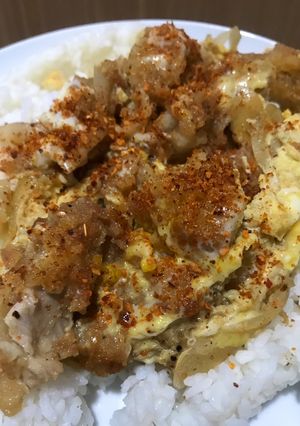 Foto resep Chicken Katsu Don (Bahan & Bumbu Seadanya)