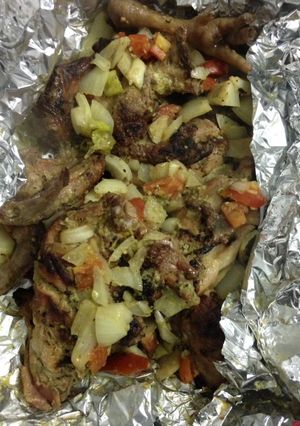 Une photo de Poulet specialement etouffe