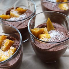 A picture of Aquafaba Vegan Chocolate Mousse.