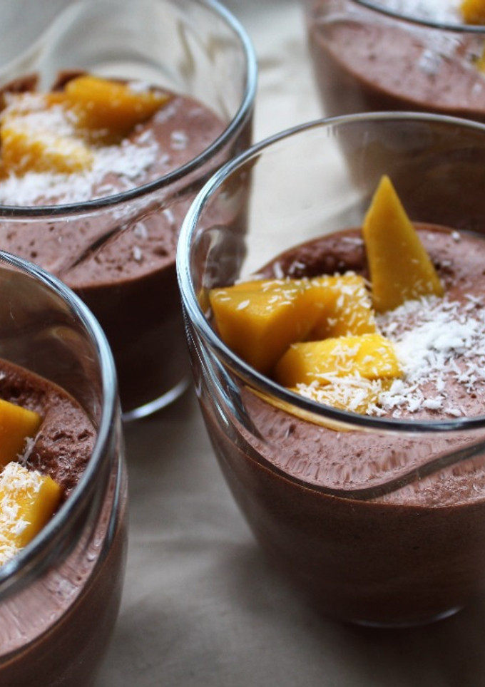 A picture of Aquafaba Vegan Chocolate Mousse.