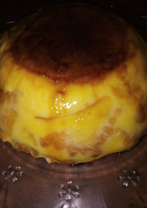 صورة لوصفة كريم كراميل 🍮 بالبسكويت