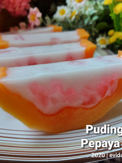 Foto resep Puding Jelly Pepaya Santan