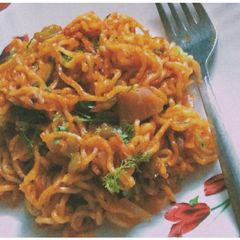 Spicy Masala Maggi A picture of Spicy Masala Maggi.