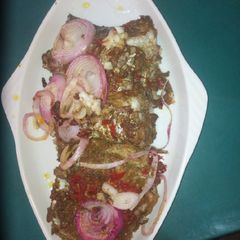 A picture of Grilled fish.