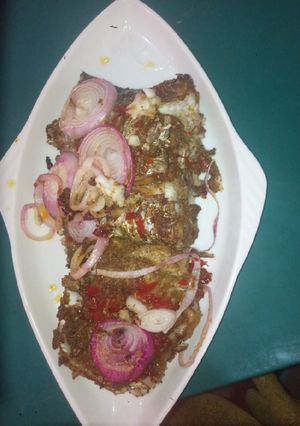 A picture of Grilled fish.
