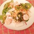 Ensalada de Camarones con Espárragos