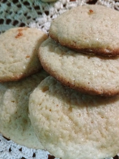 Una foto de Galletas de naranja sin huevo