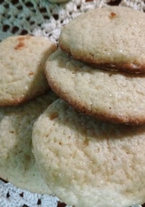 Una foto de Galletas de naranja sin huevo