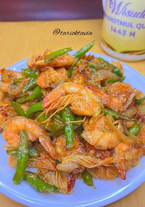Foto resep Tumis Udang Ala Resto