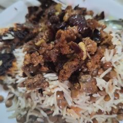 A picture of (عدس‌پلو) Adas Polow.