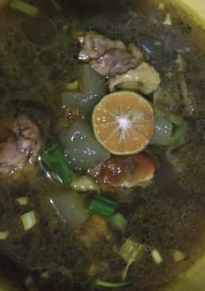Foto resep Rawon Ayam dan Labu Putih