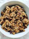 Granola al limone e miele