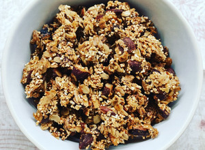Foto di Granola al limone e miele