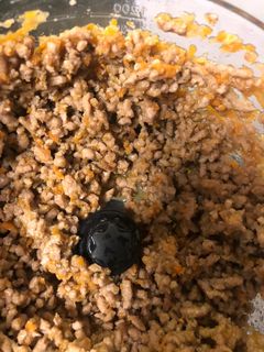 Una foto de Salsa blanca con carne picada