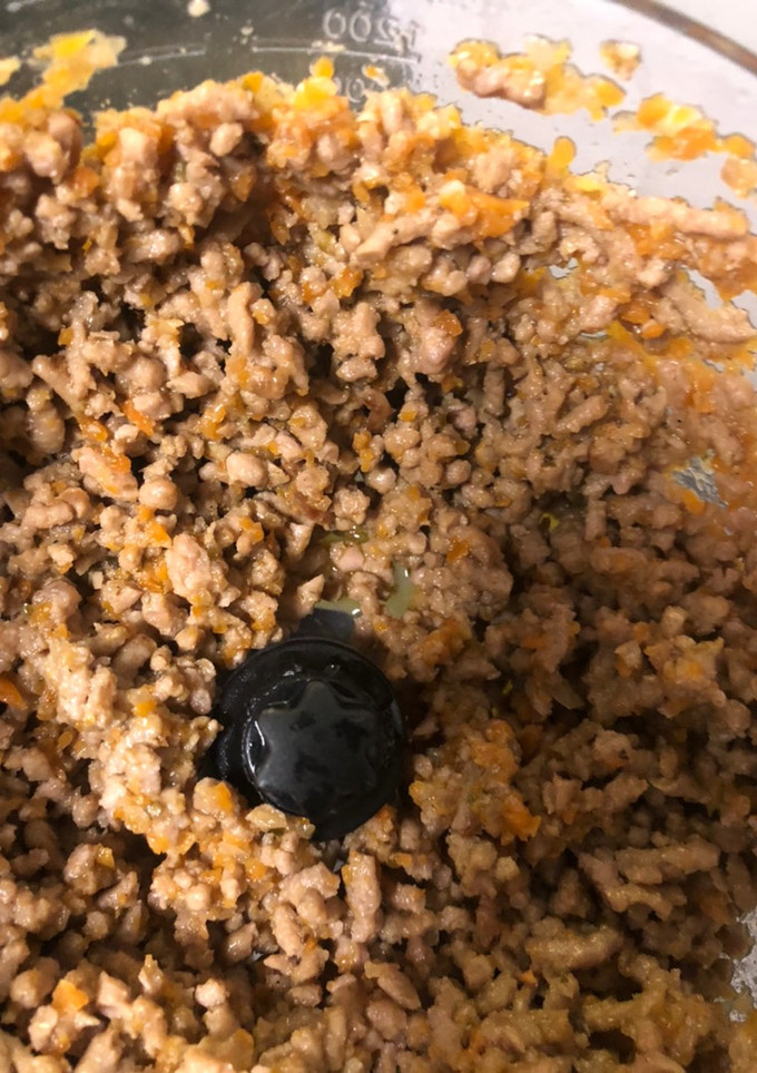 Una foto de Salsa blanca con carne picada