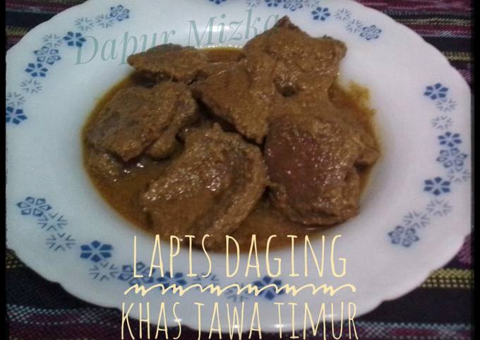 Lapis Daging khas Jawa Timur