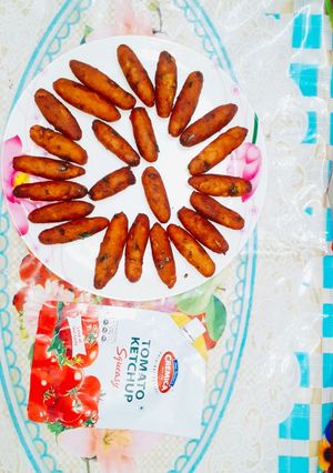 A picture of Crispy Potato Fingers.