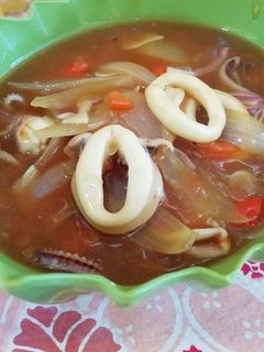 Foto resep Cumi asam pedas