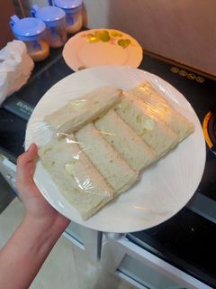 Hình của món Bánh sữa chua phô mai đơn giản.