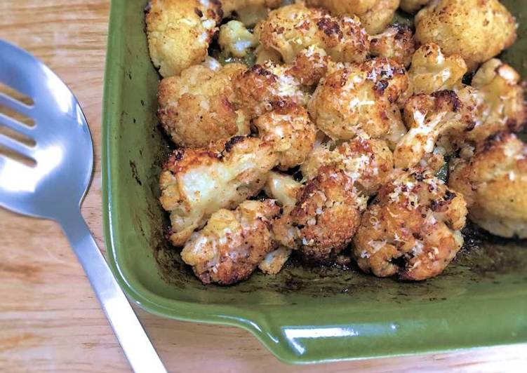 Steps to Prepare Homemade Roasted cauliflower