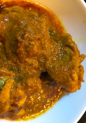 হায়দ্রাবাদি মুর্গ মশালা(Hyederabadi moorg mashala recipe in Bengali) রেসিপির প্রধান ছবি
