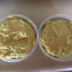 A picture of California Farm Made Margarine.