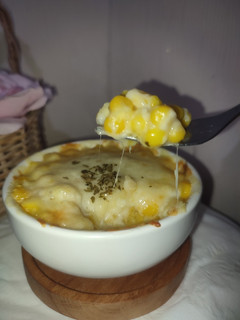 Foto resep Baked Corn & Cheese
